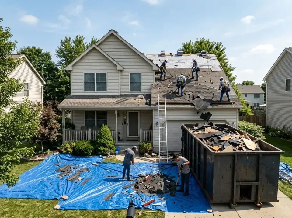 roof-replacement-debris-remova-004 — frequently asked questions, Cheapest Dumpster Rentals in Channel Islands Beach, CA